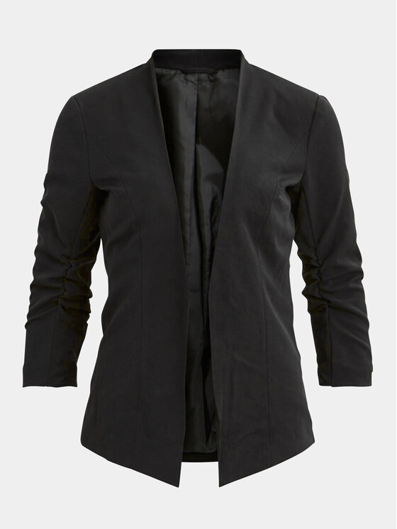 Vila Vila Sakoi Her New 14039434 Crna Regular Fit