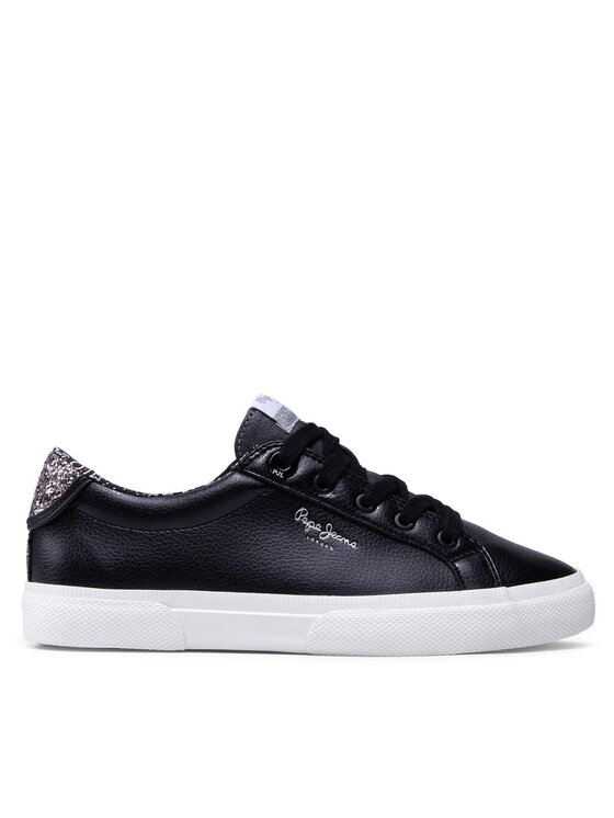 Pepe Jeans Pepe Jeans Sneakersy Kenton Plain PLS31235 Čierna