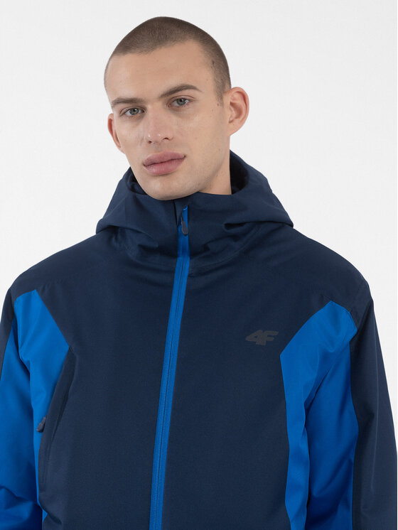 4F 4F Skijacke 4FAW23TTJAM306 Blau Regular Fit