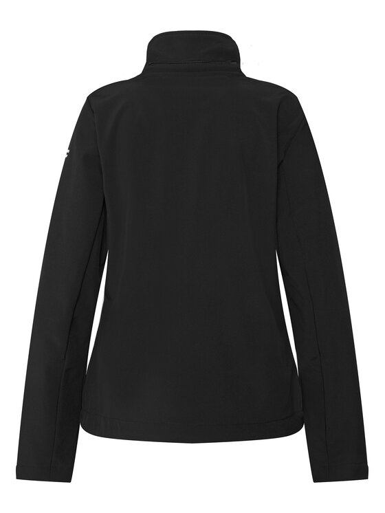 4F 4F Striukė softshell 4FAW23TSOFF152 Juoda Slim Fit