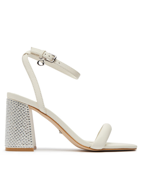 Guess Sandali FLJGEL LEA03 Écru, taglia : 40