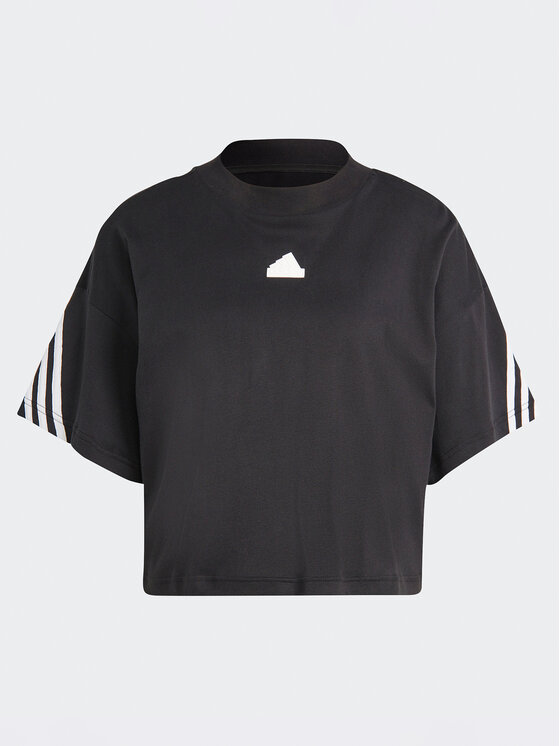 adidas adidas T-Shirt Future Icons 3-Stripes T-Shirt HT4695 Μαύρο Loose Fit