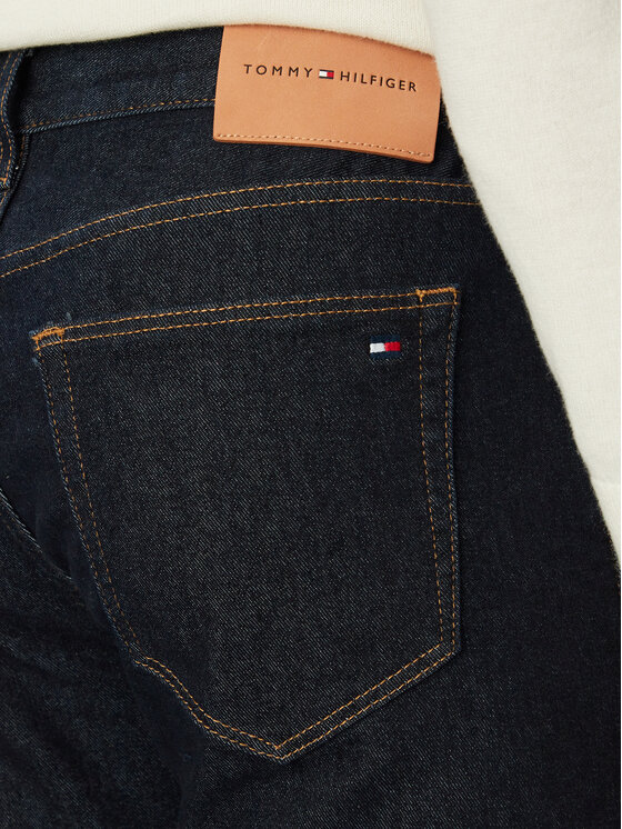 Tommy Hilfiger Tommy Hilfiger Jeansy Denton MW0MW44913 Granatowy Straight Fit