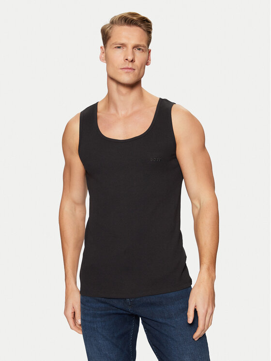 BOSS BOSS 3 db-os trikó szett 50542132 Fekete Regular Fit