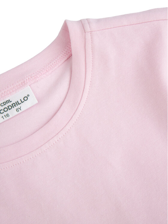 Coccodrillo Coccodrillo T-krekls WC5143223VGB Rozā Regular Fit