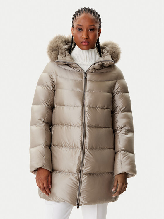 Hetregó Hetregó Geacă din puf Hanna 8P602F 25WD02 Bej Regular Fit