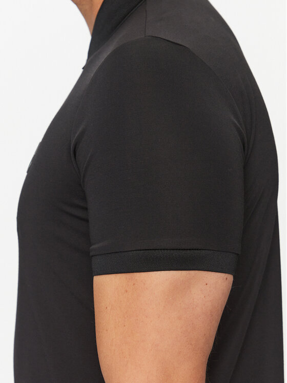 EA7 Emporio Armani EA7 Emporio Armani Polo 8NPF13 PJRGZ 1200 Crna Regular Fit