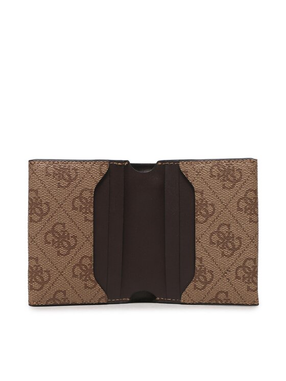 Guess Guess Велике Чоловіче Портмоне Vezzola Smart Slg SMEVZL LEA68 Коричневий