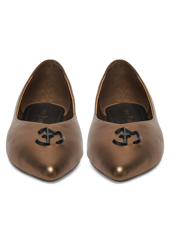 Eva Minge Eva Minge Ballerinas LEILA-SLT14086-1 Goldfarben