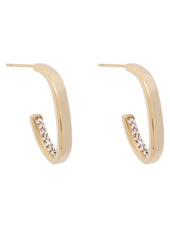 Guess Guess Обици JUBE06 434JW Златист