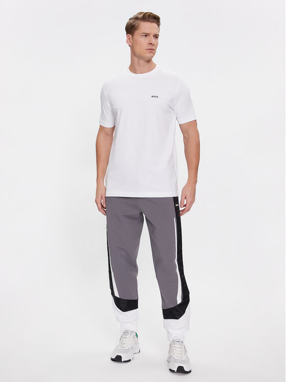 BOSS Boss Sportinės kelnės Hadikon 50504888 Pilka Relaxed Fit
