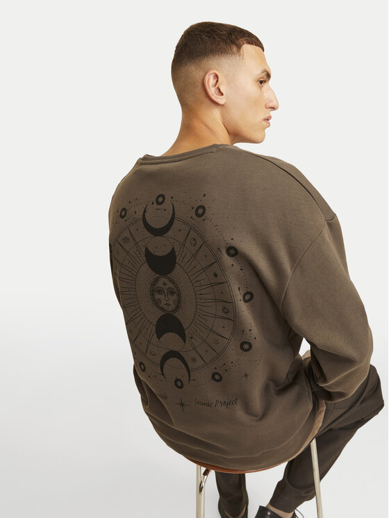 Jack & Jones Jack & Jones Bluza Mystic 12257735 Khaki Relaxed Fit