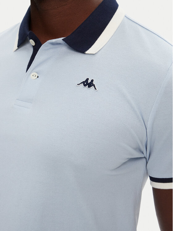 Robe di Kappa Robe di Kappa Polo Atsushi 611255W Niebieski Slim Fit