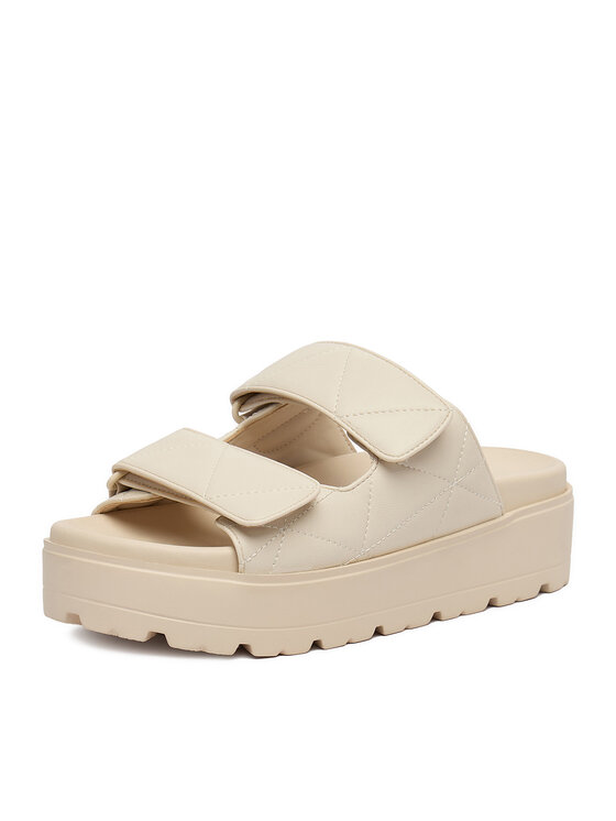 DeeZee DeeZee Pantoletten CEO-R25SS09248 Écru