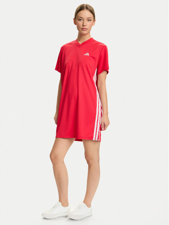 adidas adidas Hétköznapi ruha Sport Craft Shift JZ8131 Piros Loose Fit
