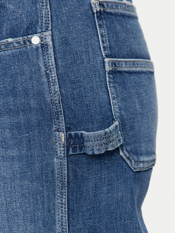 REPLAY Replay Jeansy WA526 .000.773 761 Granatowy Wide Leg