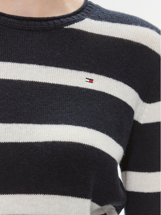 Tommy Hilfiger Tommy Hilfiger Sweater WW0WW40264 Sötétkék Regular Fit