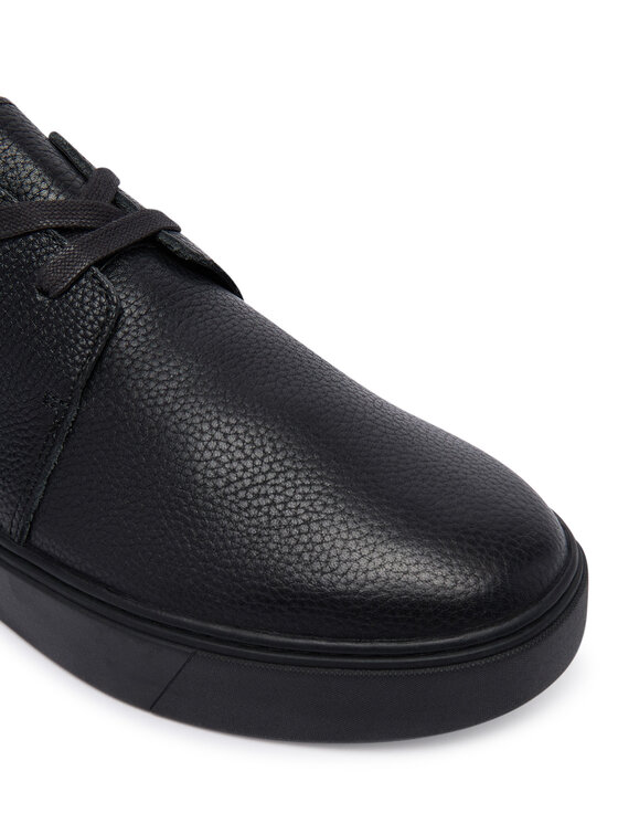 Calvin Klein Calvin Klein Κλειστά παπούτσια Hybrid Clean Derby Tum Lth HM0HM02185 Μαύρο