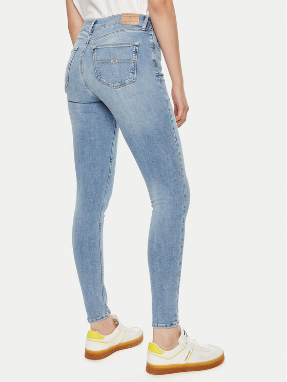 Tommy Jeans Tommy Jeans Blugi Nora DW0DW19256 Albastru Skinny Fit