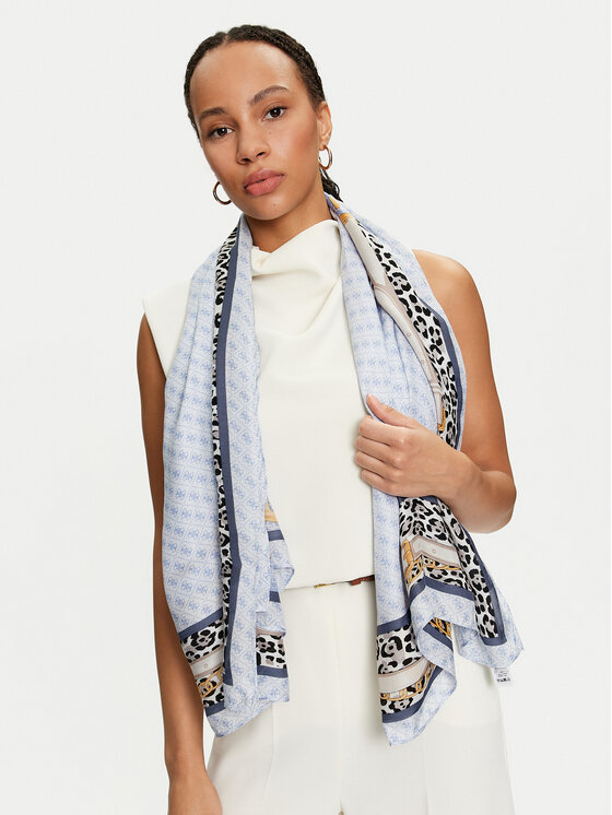 Guess Guess Хустка Noelle AW5134 VIS03 Голубий