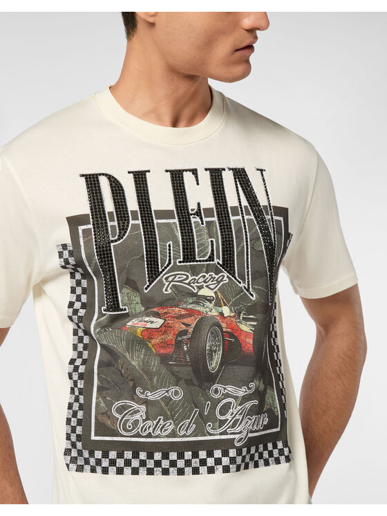 PHILIPP PLEIN PHILIPP PLEIN T-Shirt 23589 Biały Regular Fit