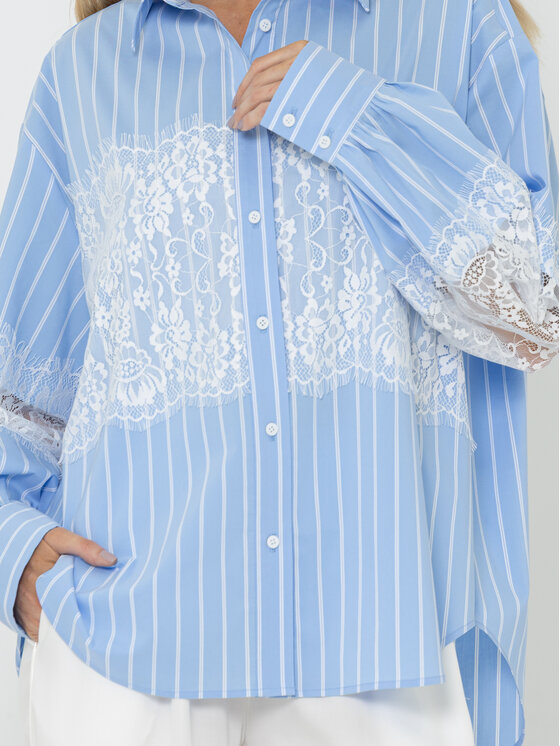 LIDIA KALITA LIDIA KALITA Koszula Dorothy Biały Loose Fit