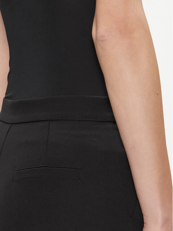 Maryley Maryley Штани з тканини 24EB587/43NE Чорний Relaxed Fit