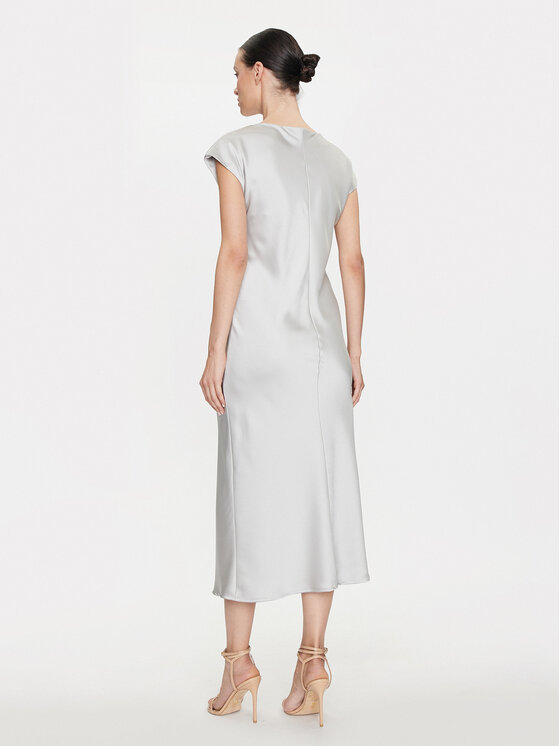 Dixie Dixie Coctailkleid ALAZPBH Grau Regular Fit