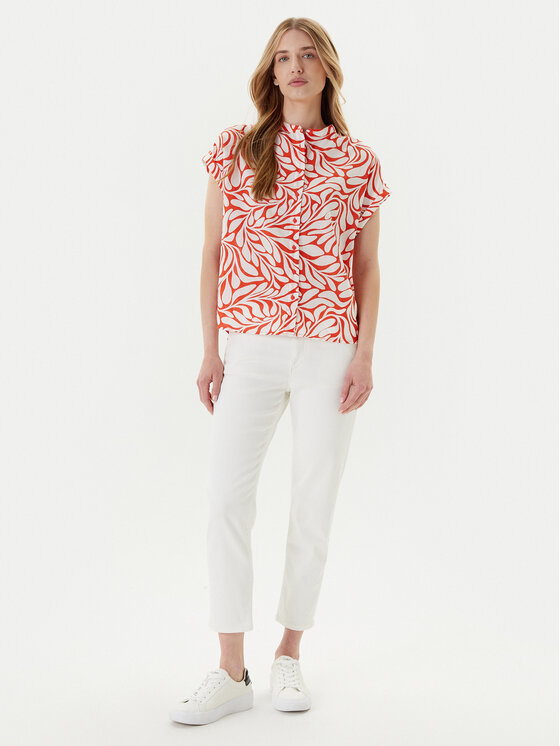 Mustang Mustang Πουκάμισο Coral 1016572 Μαύρο Loose Fit