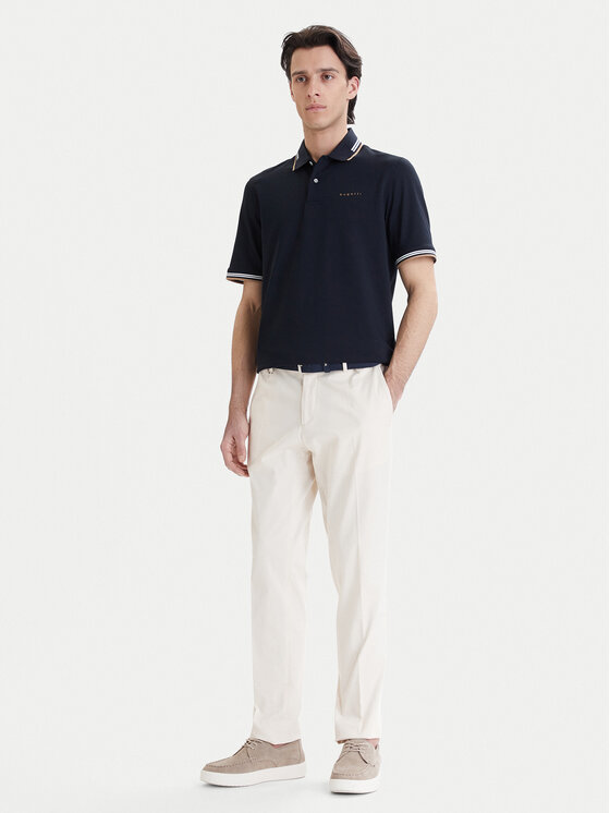 Bugatti Bugatti Poloshirt 8150-75031C Dunkelblau Regular Fit