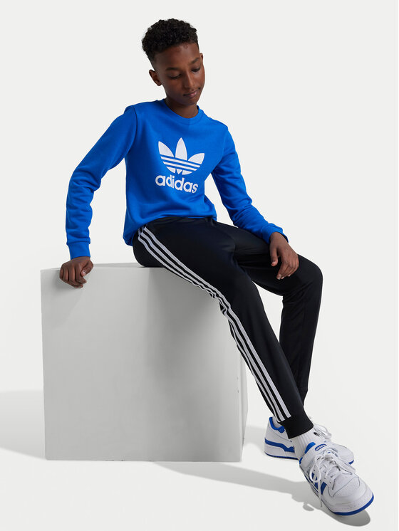 adidas adidas Majica dugih rukava Trefoil IY7438 Plava Regular Fit