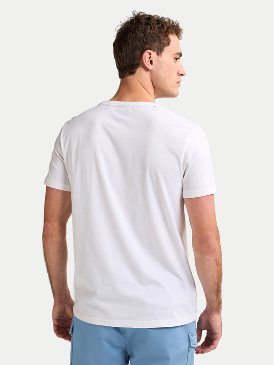 Petrol Industries Petrol Industries T-Shirt M-1050-TSR604 Bílá Regular Fit