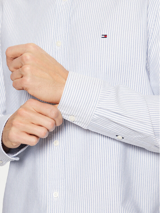 Tommy Hilfiger Tommy Hilfiger Koszula MW0MW36238 Niebieski Regular Fit