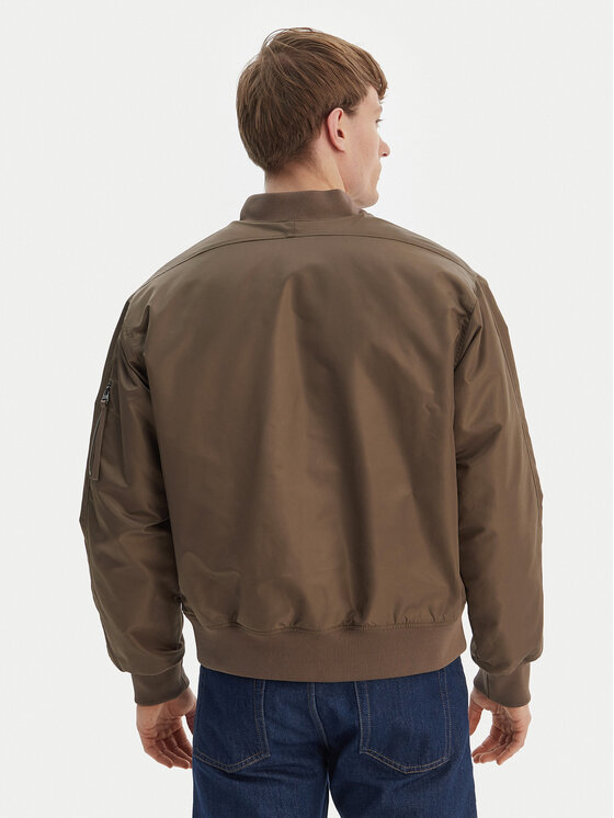 Calvin Klein Jeans Calvin Klein Jeans Bunda bomber LV04RC526G Hnědá Regular Fit