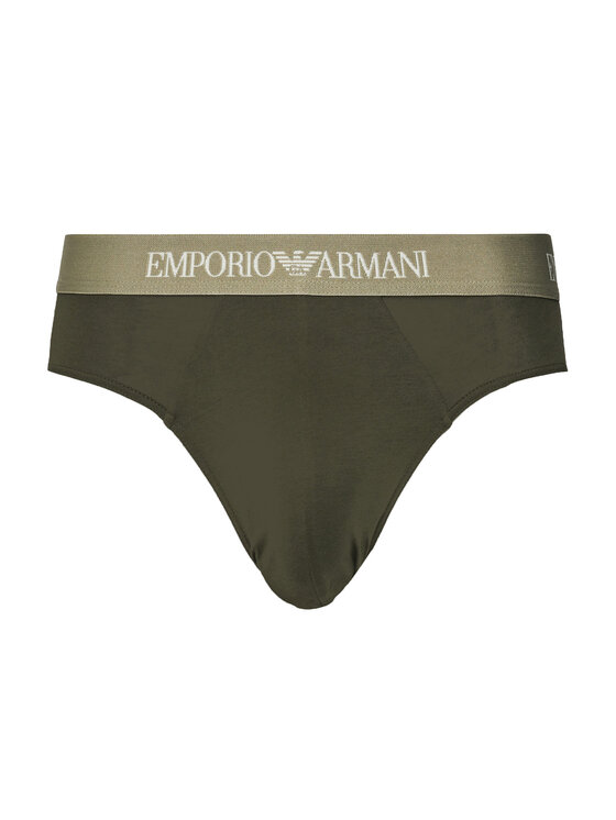 Emporio Armani Underwear Emporio Armani Underwear Набір з 3 пар сліпів EM000256 AF10800 MC112 Зелений