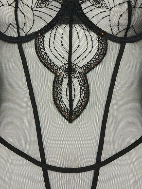 Hunkemöller Hunkemöller Glaustinukė Ruby 300253 Juoda