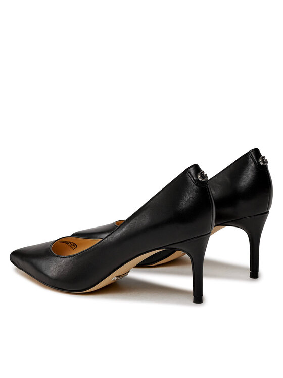 Guess Guess Обувки на ток Bravo4 FLPBV4 LEA08 Черен