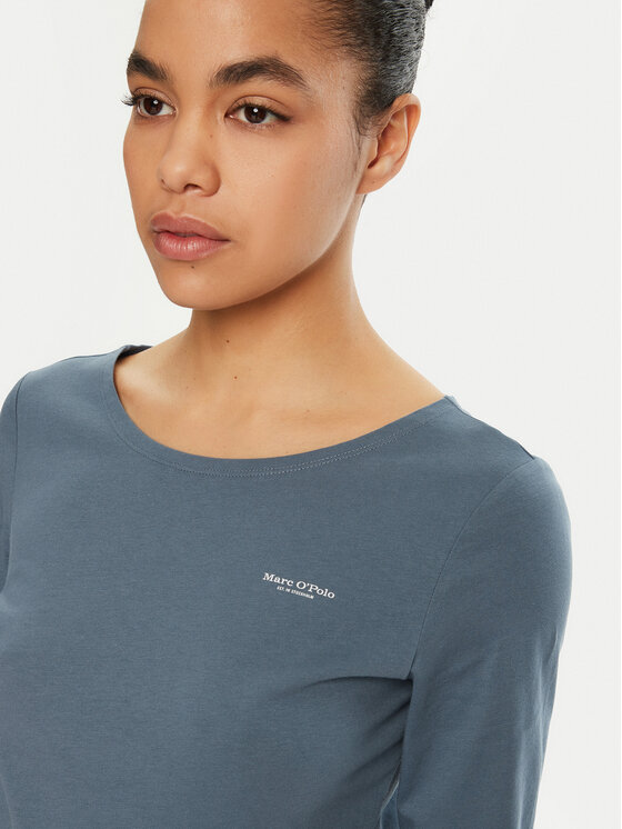Marc O'Polo Marc O'Polo Bluse 408 2183 52007 Blau Regular Fit