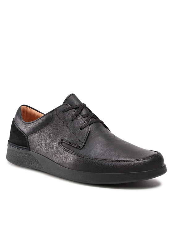 Clarks Clarks Pusbačiai Oakland Craft 261480597 Juoda