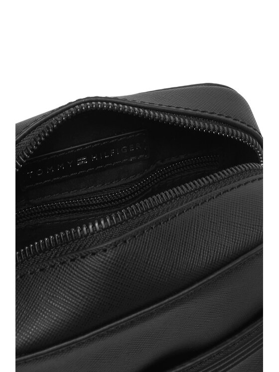 Tommy Hilfiger Tommy Hilfiger Maža rankinė Th Business Leath Mini Reporter AM0AM13215 Juoda