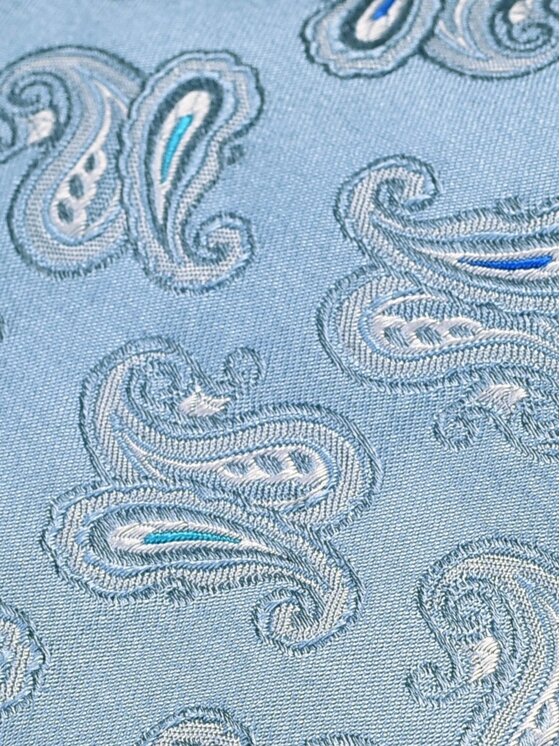 ELSNER ELSNER Γραβάτα JEDWAB ŻAKARD A1018 Γαλάζιο