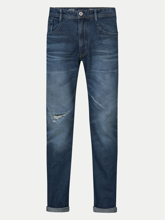 Petrol Industries Džínsy M-1040-DNM056 Tmavomodrá Tapered Fit
