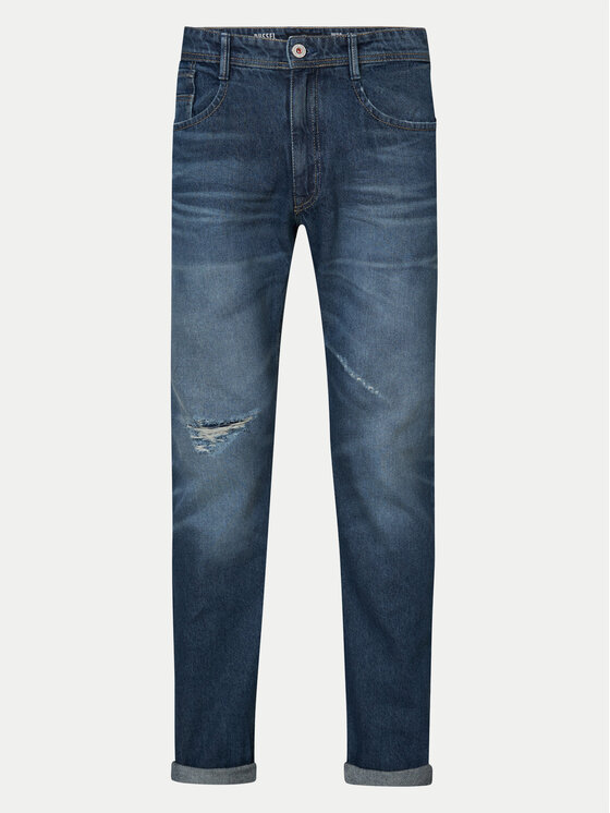 Petrol Industries Jeans hlače M-1040-DNM056 Mornarsko modra Tapered Fit