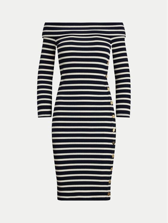 LAUREN RALPH LAUREN LAUREN RALPH LAUREN Hétköznapi ruha 250957718001 Sötétkék Slim Fit