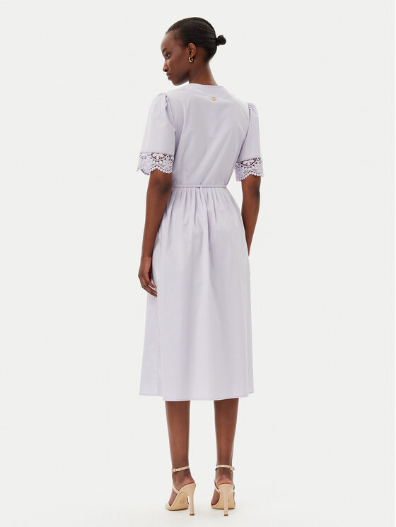 TWINSET TWINSET Kleid für den Alltag 251TT2091 Violett Loose Fit