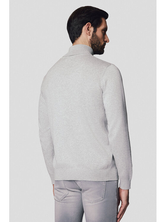 Lancerto Lancerto Golf Mikkel SW073224000068 Szary Regular Fit