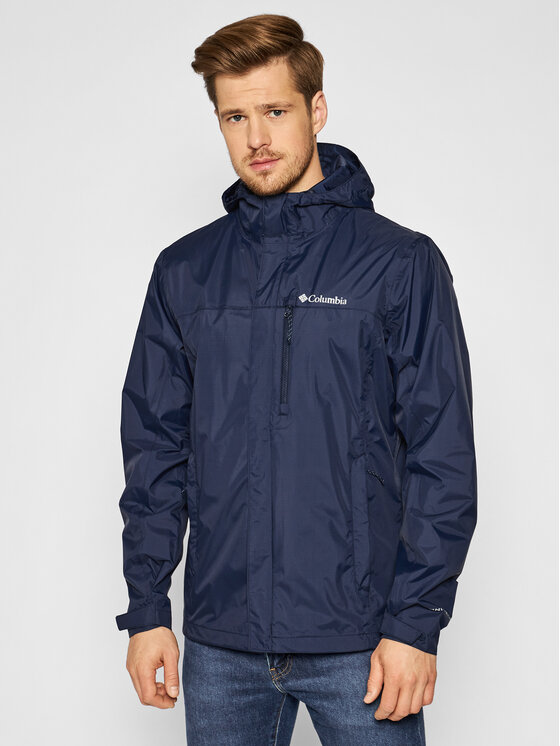 Columbia Columbia Vodootporna jakna Pouring Adventure II 1760061 Tamnoplava Regular Fit