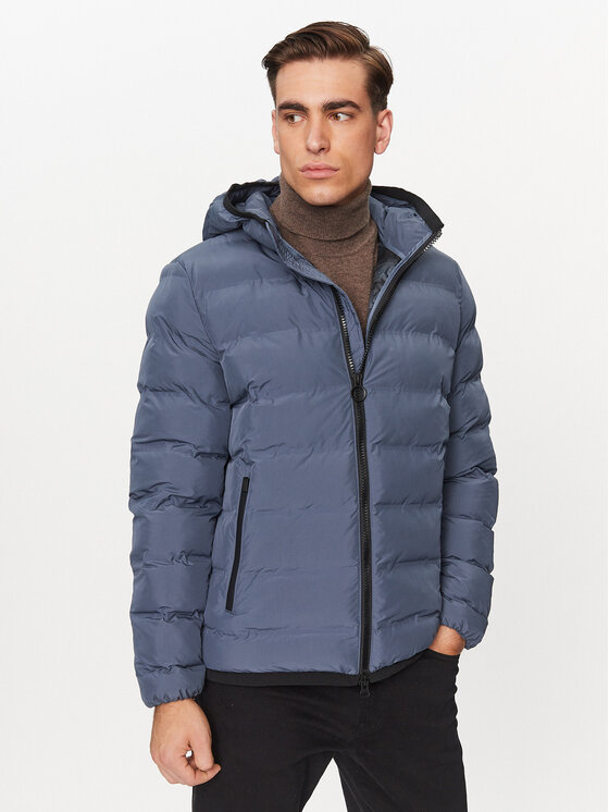 Geox Zimné bundy Spherica M3629C T2961F 4393 Modrá Regular Fit