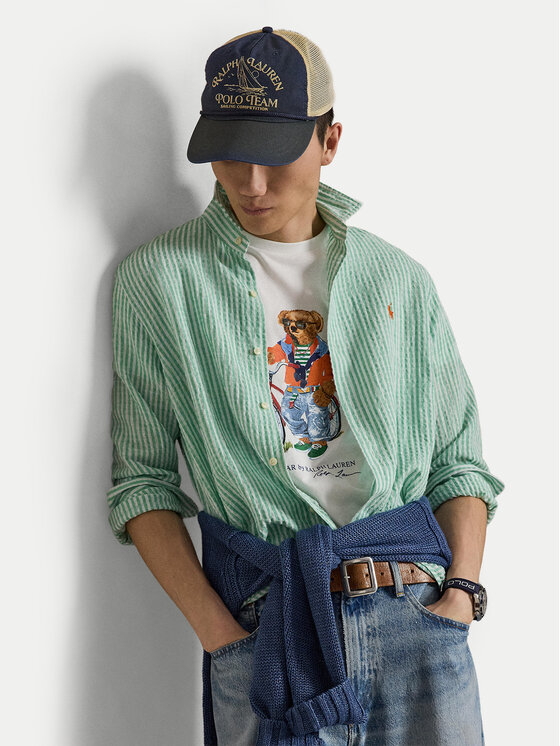 Polo Ralph Lauren Polo Ralph Lauren T-krekls 710B16612002 Balts Regular Fit