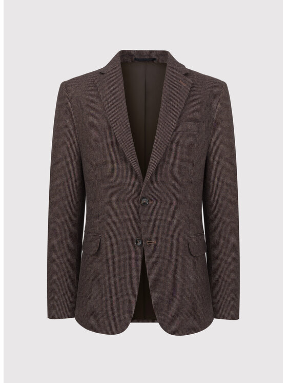 Pako Lorente Pako Lorente Marynarka P23WP-3X-001 Brązowy Slim Fit
